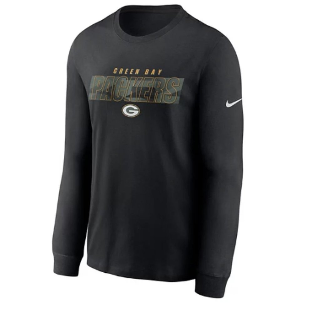 Men's Nike Green Bay Packers Playbook Long Sleeve Tee